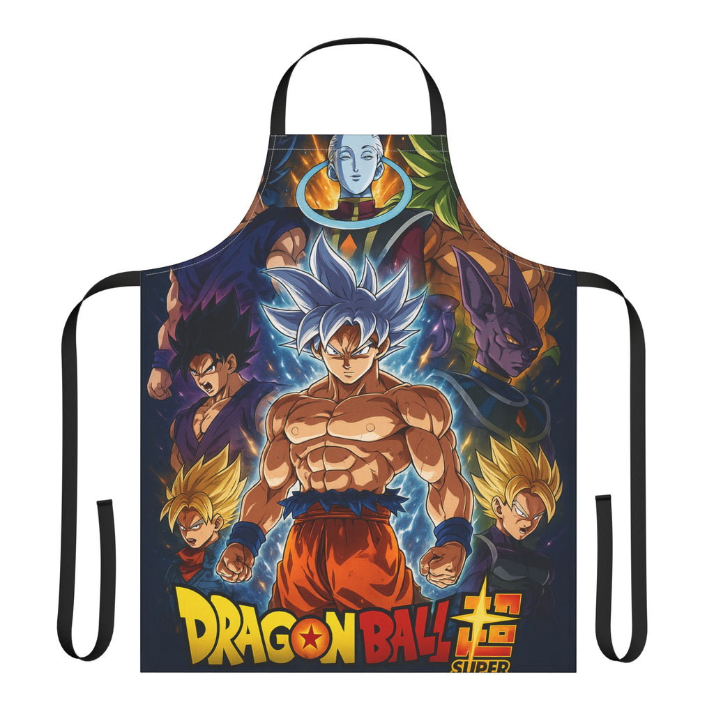 Dragon Ball Super Anime Characters Apron | Goku Ultra Instinct Cooking Apron