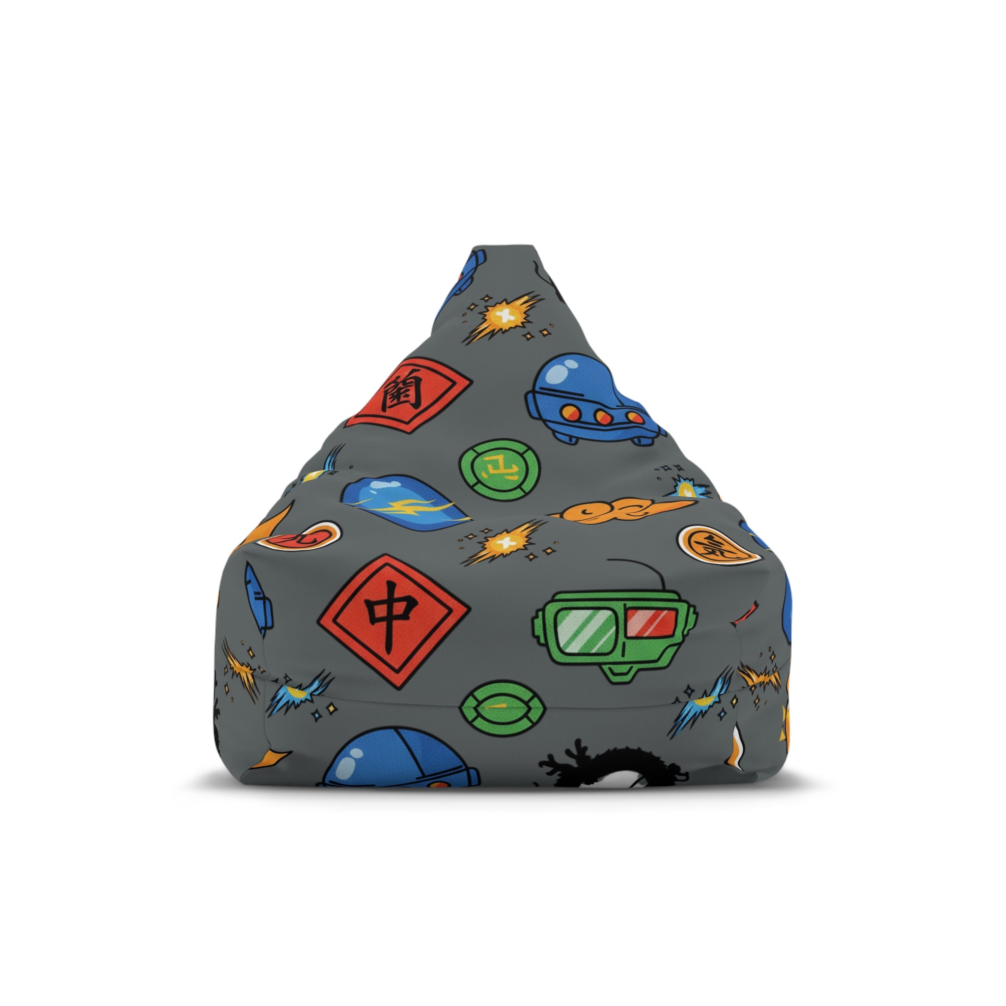 Space Adventure Bean Bag Cover — Kids’ Gaming & Sci‑Fi Pattern