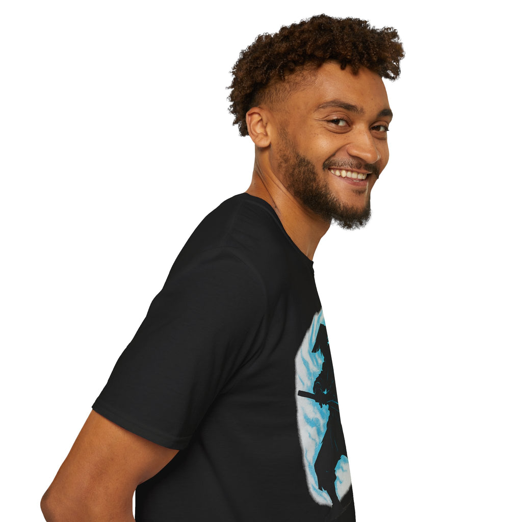 Nothing Gets Through Anime Shadow Tee  Silent Strength Unisex Shirt