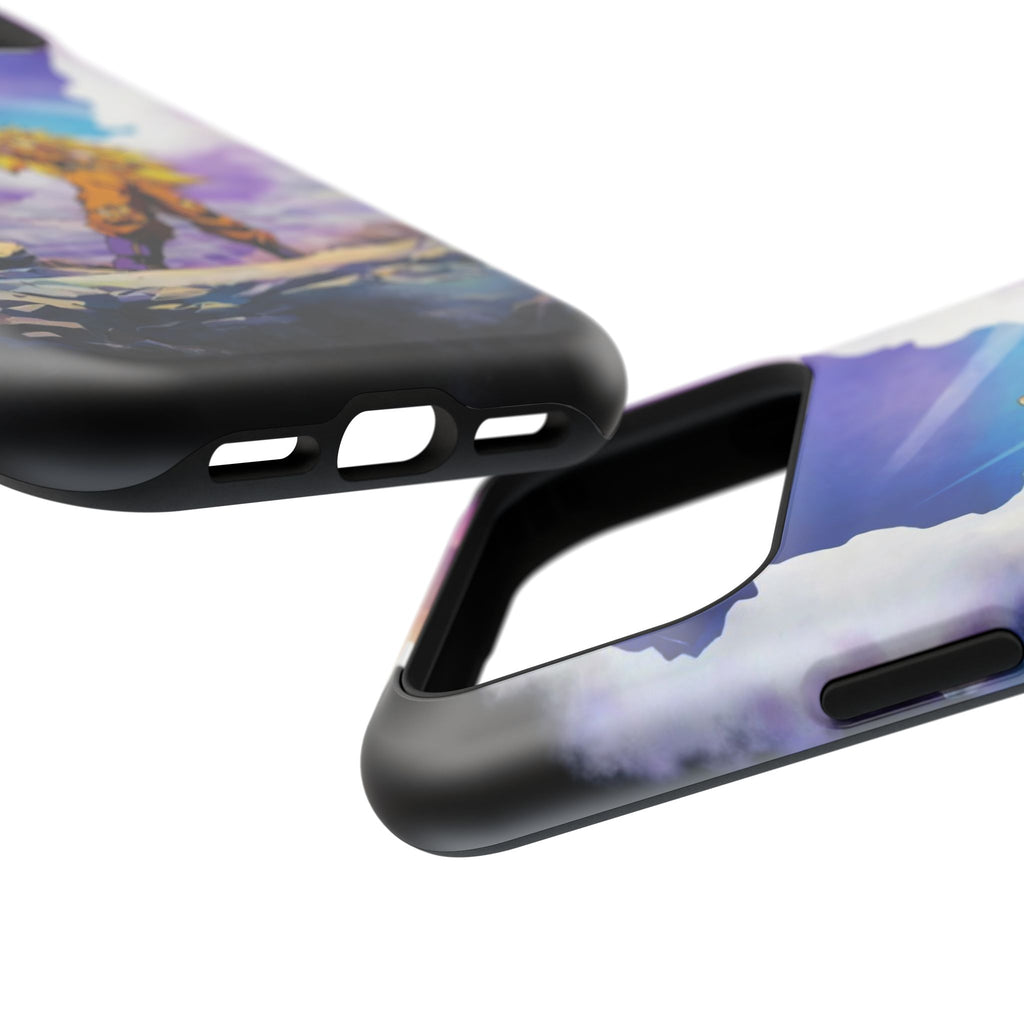Dragon Warrior Power Pose Impact-Resistant Phone Case