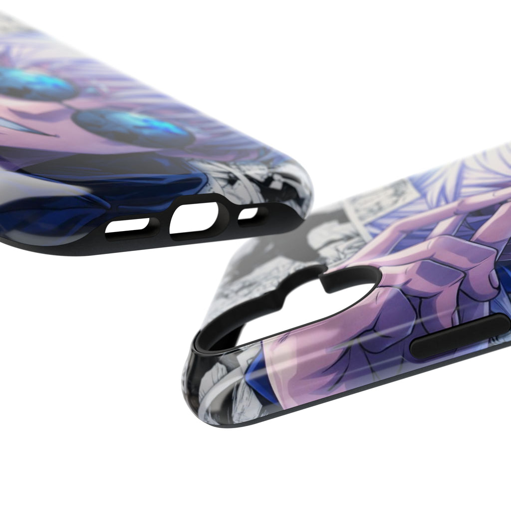 Anime Character Impact-Resistant Phone Case — Stylish Sunglasses Manga Design