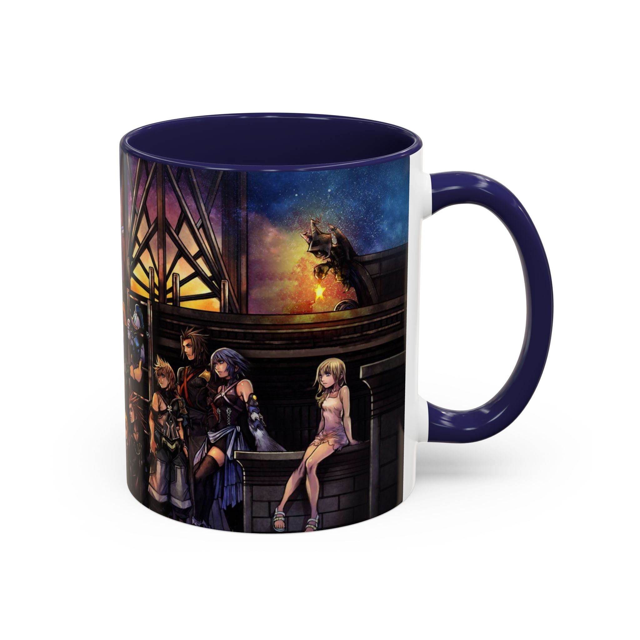 Fantasy RPG Character Lineup Mug | Accent Coffee Mug 11oz 15oz