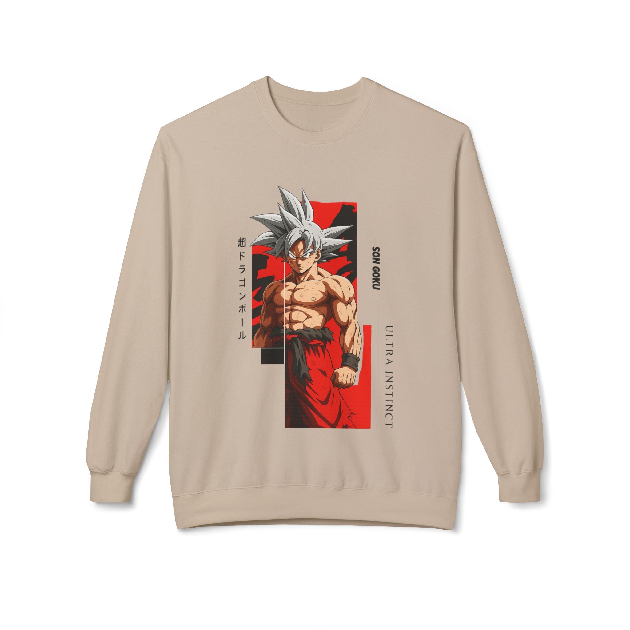 Ultra Instinct Anime Fighter Crewneck Sweatshirt | Martial Art Graphic