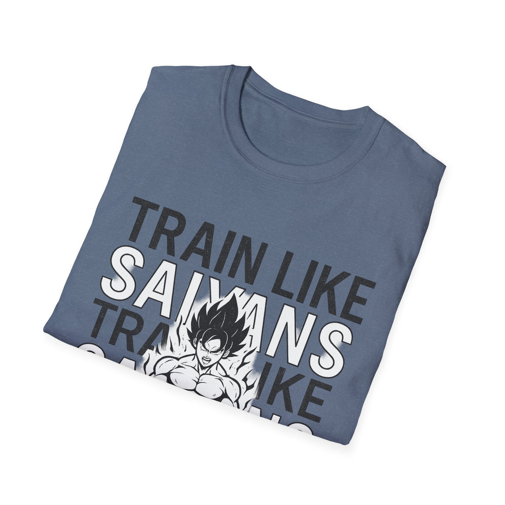 Unisex Fitness T-Shirt, Workout Tee,  Training Shirt, Anime Gym Apparel, Gift for Athletes & Fans