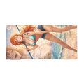 Anime Beach Towel — Female Pirate  Bikini Design