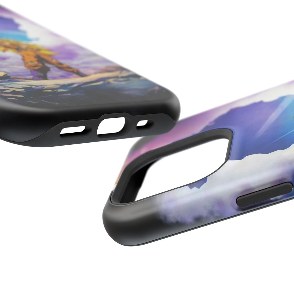 Dragon Warrior Power Pose Impact-Resistant Phone Case