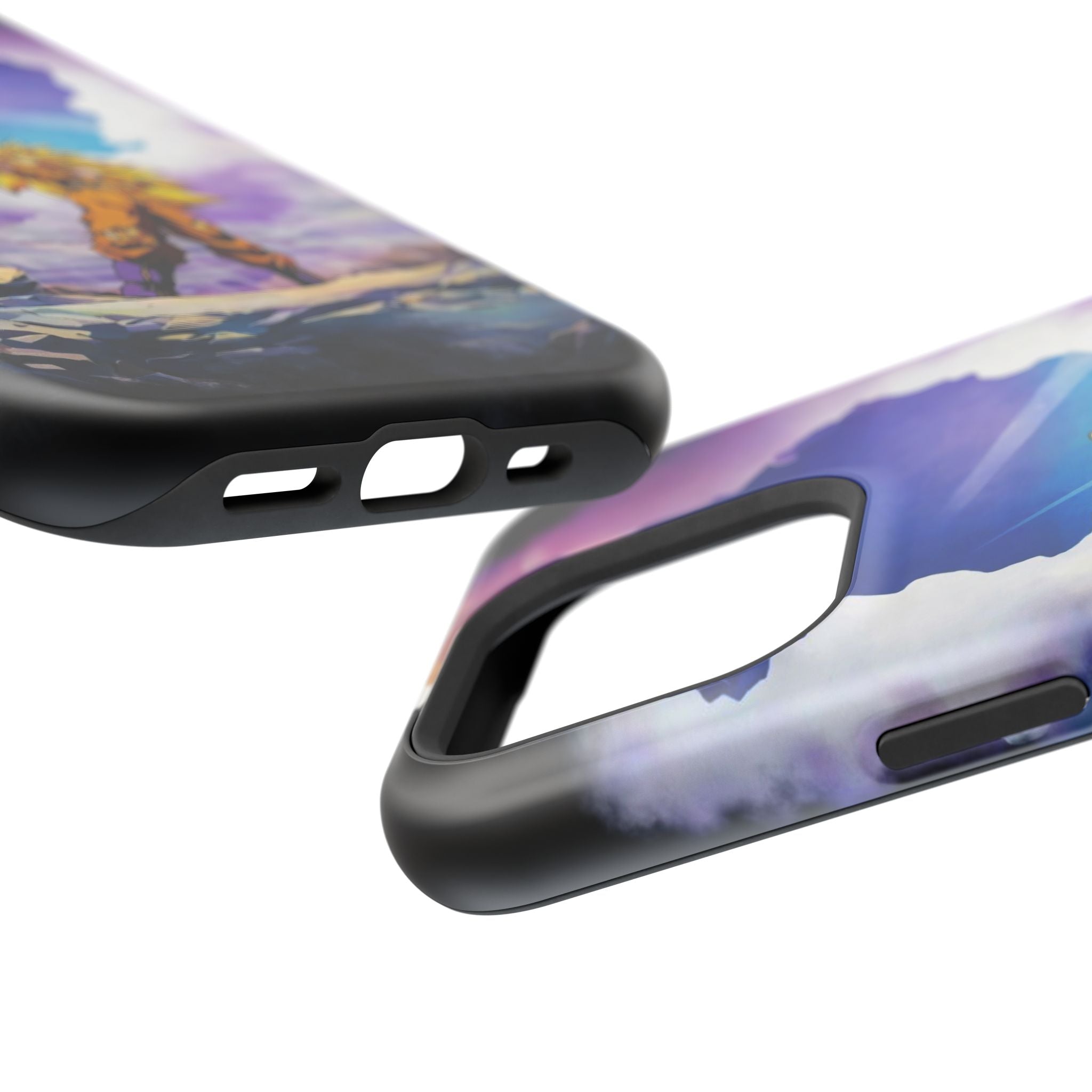 Dragon Warrior Power Pose Impact-Resistant Phone Case