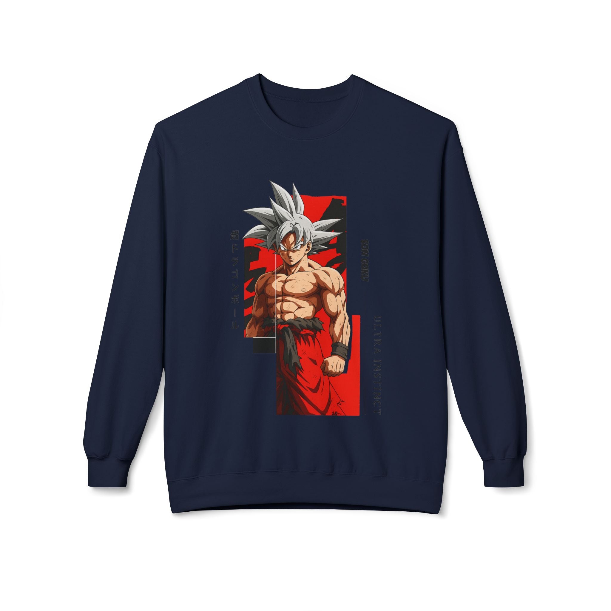 Ultra Instinct Anime Fighter Crewneck Sweatshirt | Martial Art Graphic