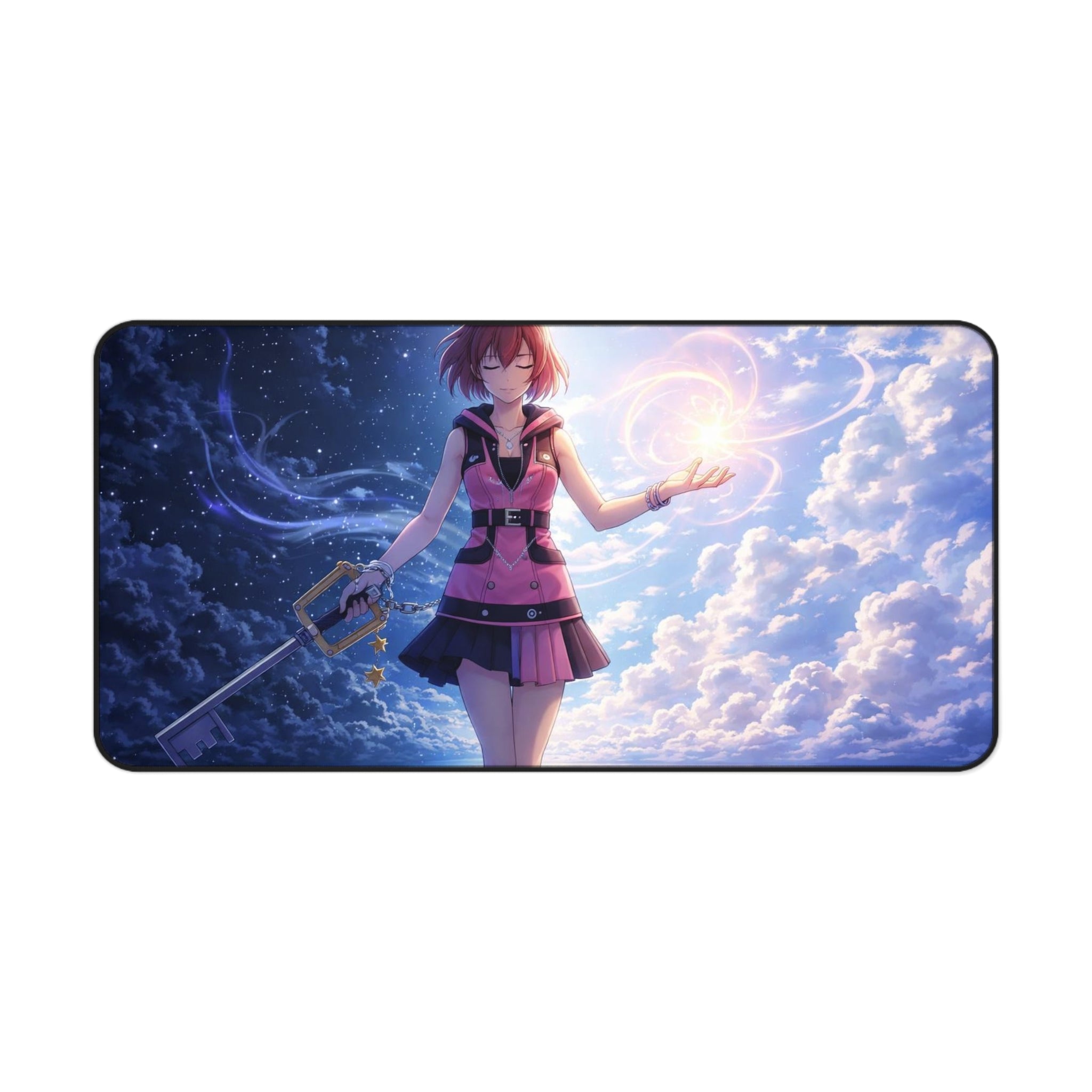 Anime blade Girl Desk Mat — Fantasy Sky Gaming Mouse Pad