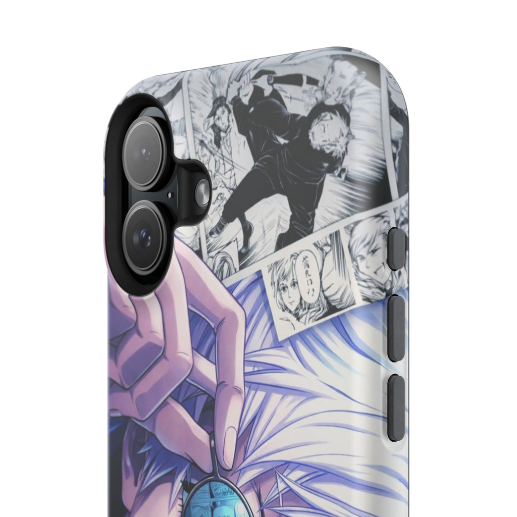 Anime Character Impact-Resistant Phone Case — Stylish Sunglasses Manga Design