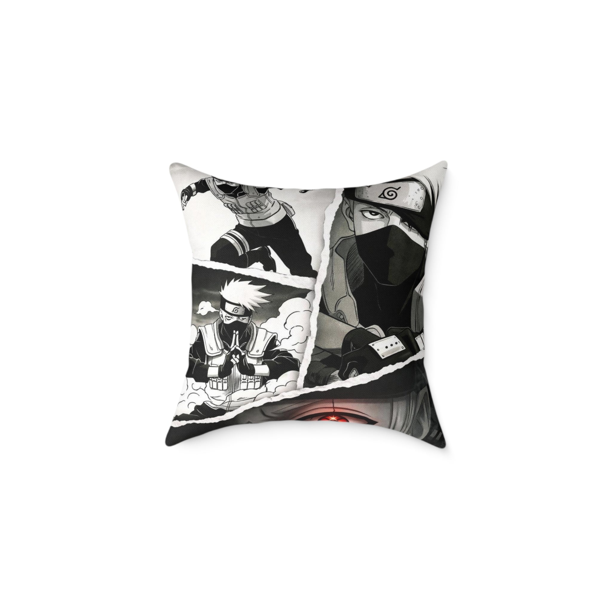 Anime Lightning Pose Pillow | Anime Ninja Manga Collage